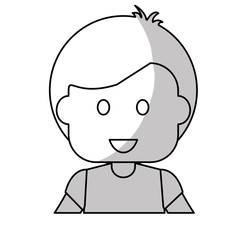 boy happy child icon image vector illustration design 