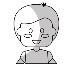 Obraz na płótnie Canvas boy happy child icon image vector illustration design 