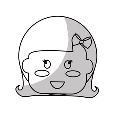girl happy child icon image vector illustration design 