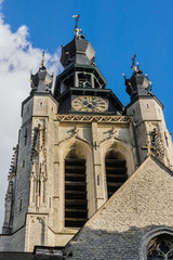 Saint-Martin Church (Sint-Maartenskerk, 1466). Kortrijk, Belgium