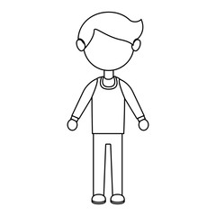 businessman character avatar icon vector illustration design