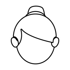 young woman teacher character vector illustration design