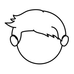 boy student character isolated icon vector illustration design