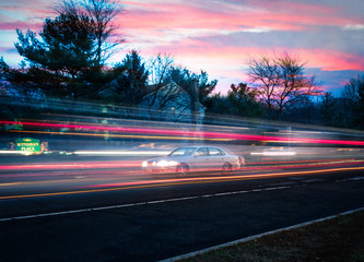 light streaks