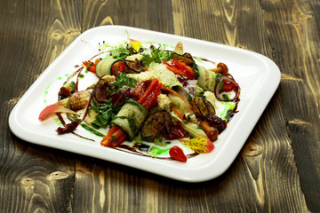 Delicious vegetable salad