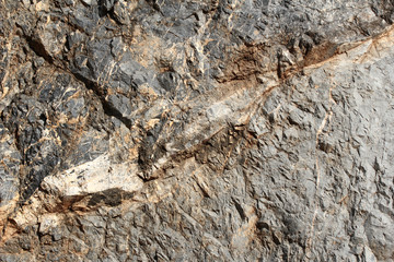Stone cracked background, stone texture