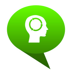 head green bubble icon