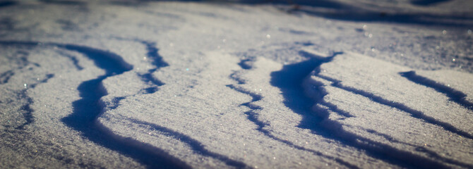 Winds on the snow