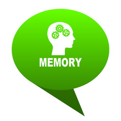 memory green bubble icon