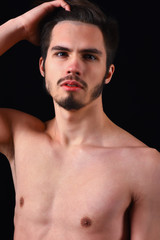 Fototapeta premium bearded macho man