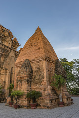 Ponagar temple towers in Nha Trang
