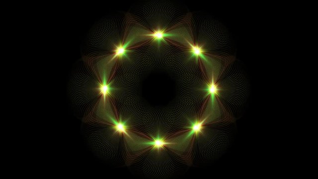 Floral Mandala -  Abstract Animation