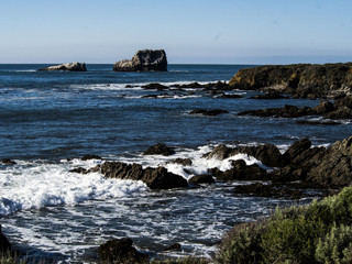 Rocky ocean