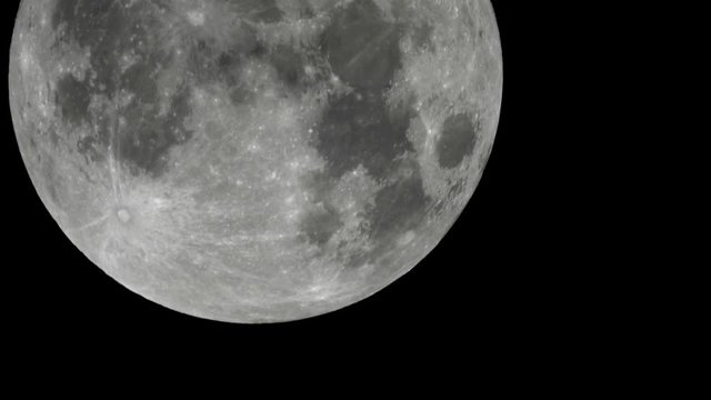 Super Moon Through Telescope Perigee  November 14th 2016