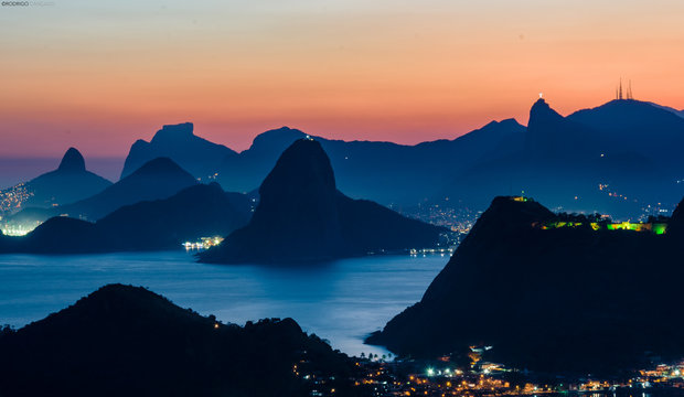 Rio Visto de Niteroi com recorte