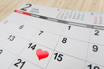 Valentine's Day Calendar