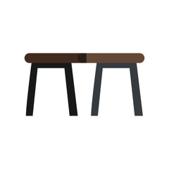 table icon over white background. vector illustration