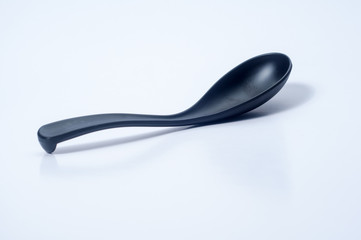 The black spoon