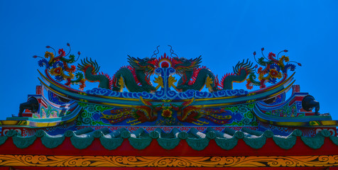 Fototapeta premium Blue cover.