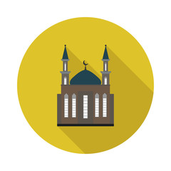 flat icon mosque