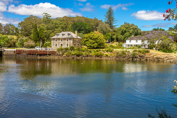 Fototapeta na wymiar view of Kerikeri, Bay of Islands, New Zealand.