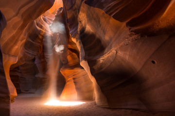 Antelope Slot Canyon  in Page AZ - Powered by Adobe