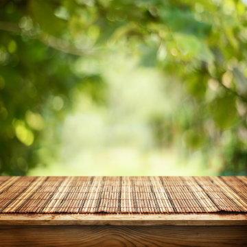 empty table