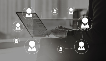 Human Resources Business Profession Graphic Concept