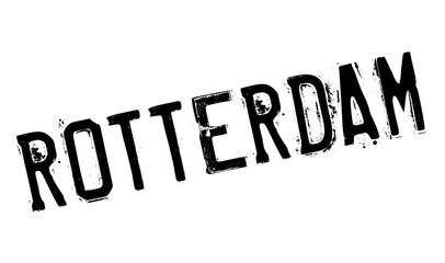 Rotterdam stamp rubber grunge