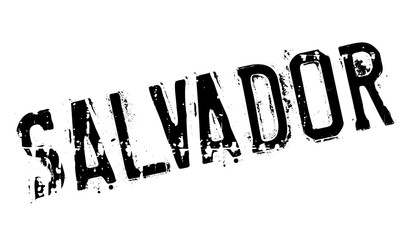 Salvador stamp rubber grunge