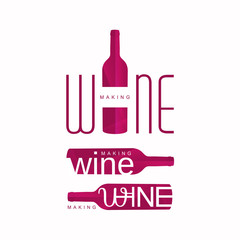 wine tasting logo vector