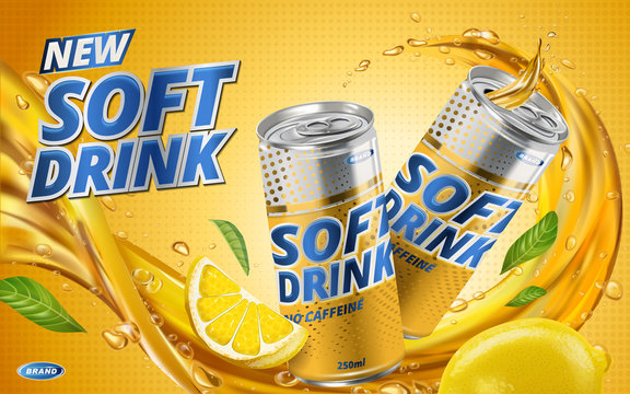 new lemon soft drink