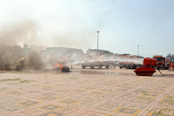 Fototapeta premium firefighter
