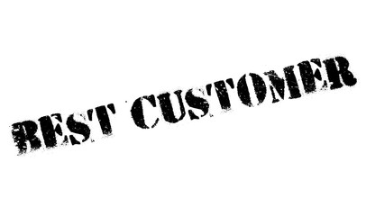 Best Customer rubber stamp