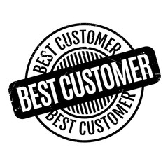 Best Customer rubber stamp