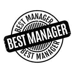 Best Manager rubber stamp