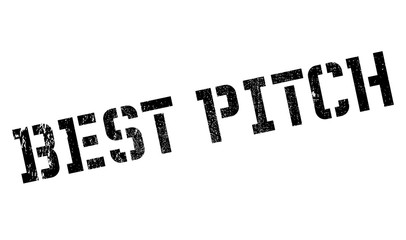 Best Pitch rubber stamp