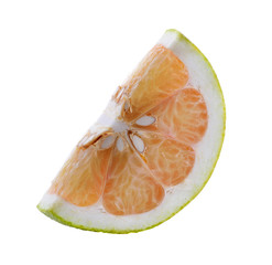 Grapefruit isolated on white background