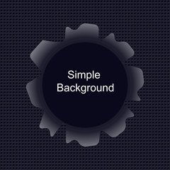 black metal background vector