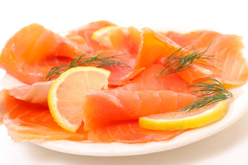 smoked salmon