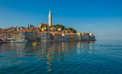 Fototapeta na wymiar Old town of Rovinj, Istrian Peninsula, Croatia