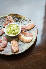 Premium japanese pork sliced