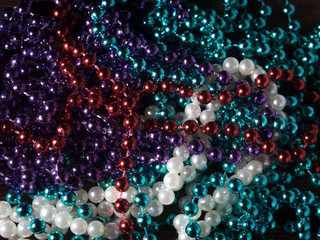 Colorful  beads background