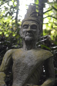 Der magische und geheime Garten von Koh Samui in Thailand 