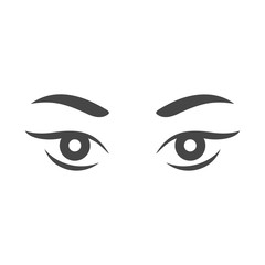 Eye simple illustration - vector 