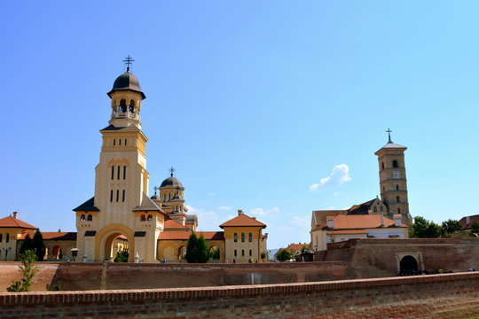  Medieval fortress Alba Iulia, Transylvania.
The modern city is located near the site of the important Dacian centre of Apulon