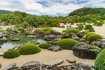 japanese landscape - adachi museum - yasugi - shimane