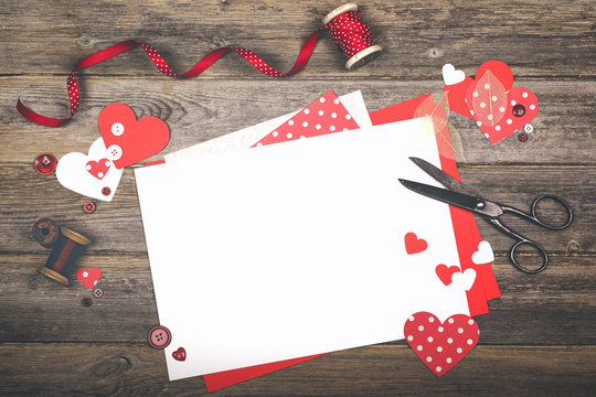 Scrapbooking for Valentine's Day