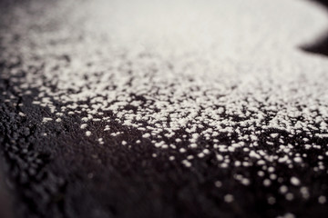 powdered sugar sprinkled on Deco for baking,white powdered sugar, powdered sugar sweet