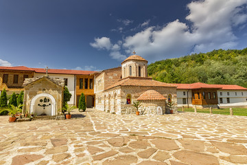 Lopushanski Monastery "Saint John the Forerunnert" near village of Georgi Damyanovo, Bulgaria